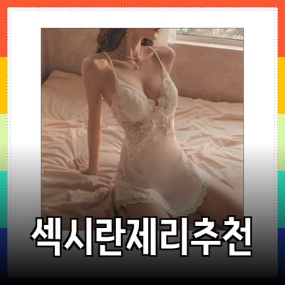 섹시쿠키를 위한 매력적인 란제리 추천